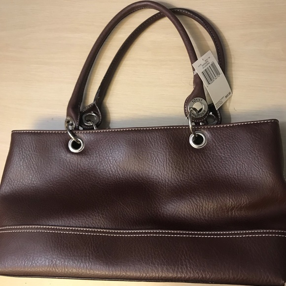❗️❗️❗️👜Brown Leather Tommy Hilfiger 👜 - Picture 6 of 8
